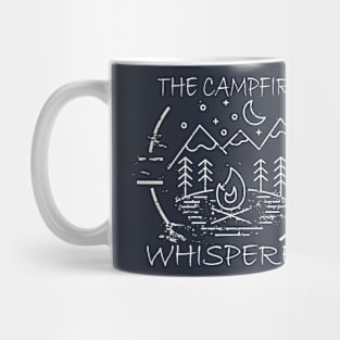 The Campfire Whisperer, Tank Top, Campfire, Camping, Camper, Camp, Men camping, Women's Camping, Funny Campfire Mug